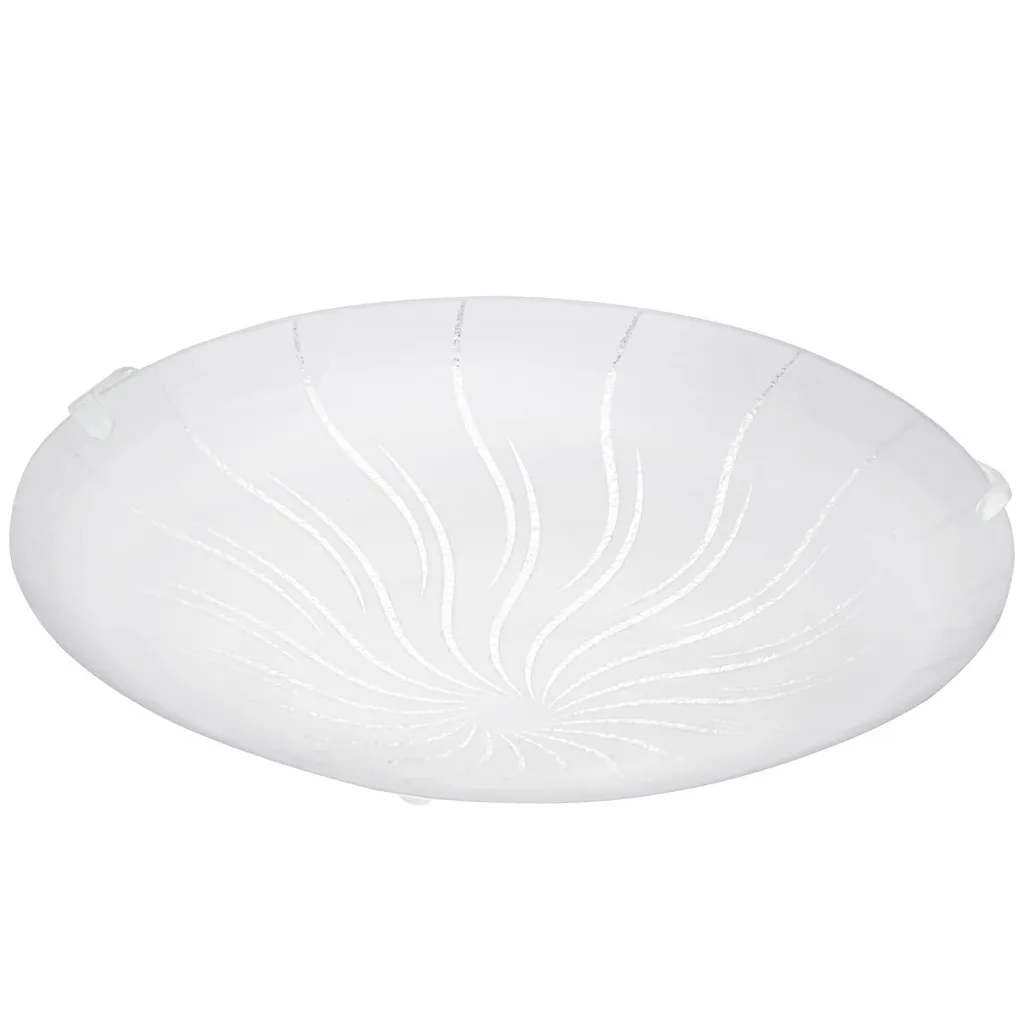 Eglo 96089 Plafoniera LED 11W 3000K Vetro Ø25cm - Alta Efficienza