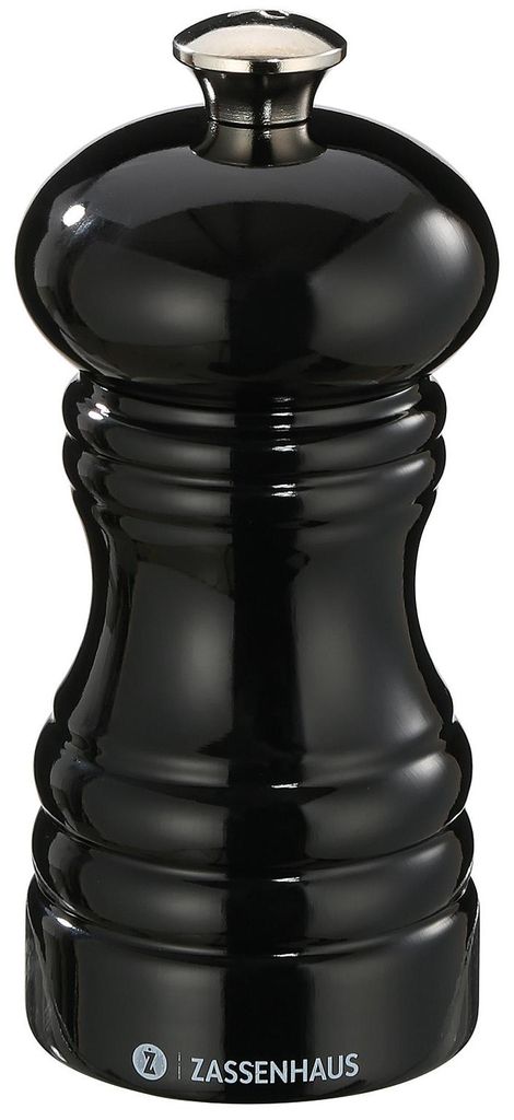 Zassenhaus Pfeffermühle BERLIN 12 cm schwarz glänzend 20205 Immagine del prodotto 