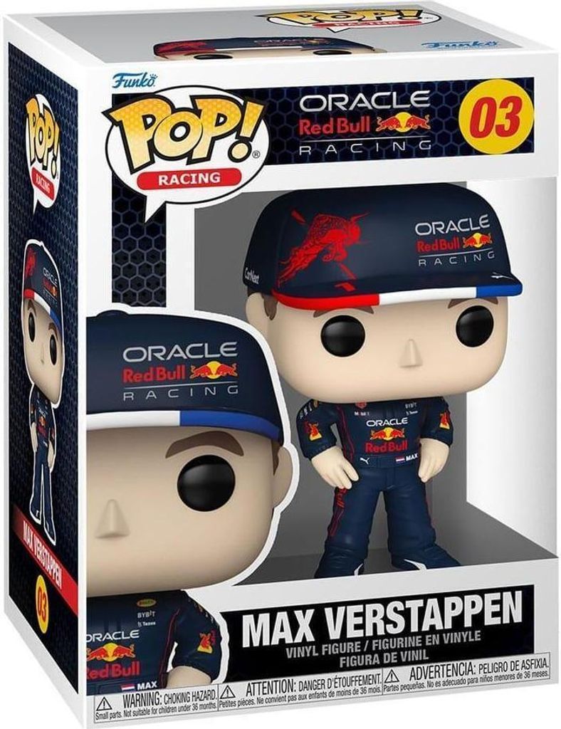 Winylowa figurka Formuły 1 POP Max Verstappen 9 cm Zdjęcie produktu 