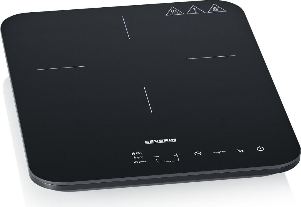 Severin KP 1032, Schwarz, Grau, Arbeitsplatte, 28 cm, Produktbild 