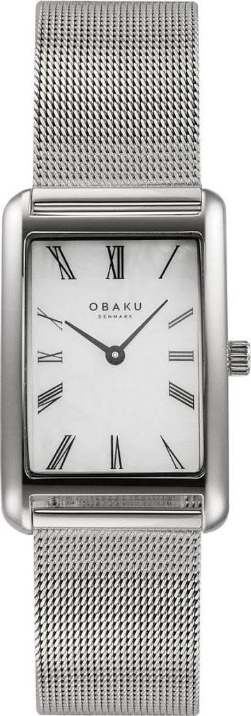 Uhr Obaku Frauen Silber Obaku-V311LXCWMC