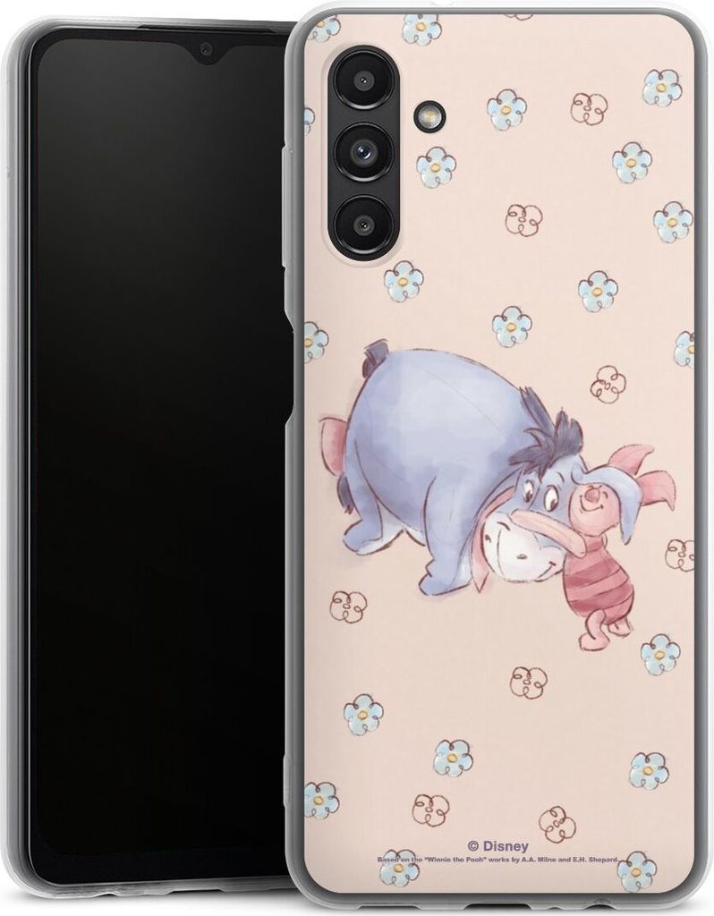 DeinDesign Slim Hülle für Samsung Galaxy A13 5G Silikon Case Ultra Dünn Handyhülle Disney Esel Winnie Puuh Ferkel