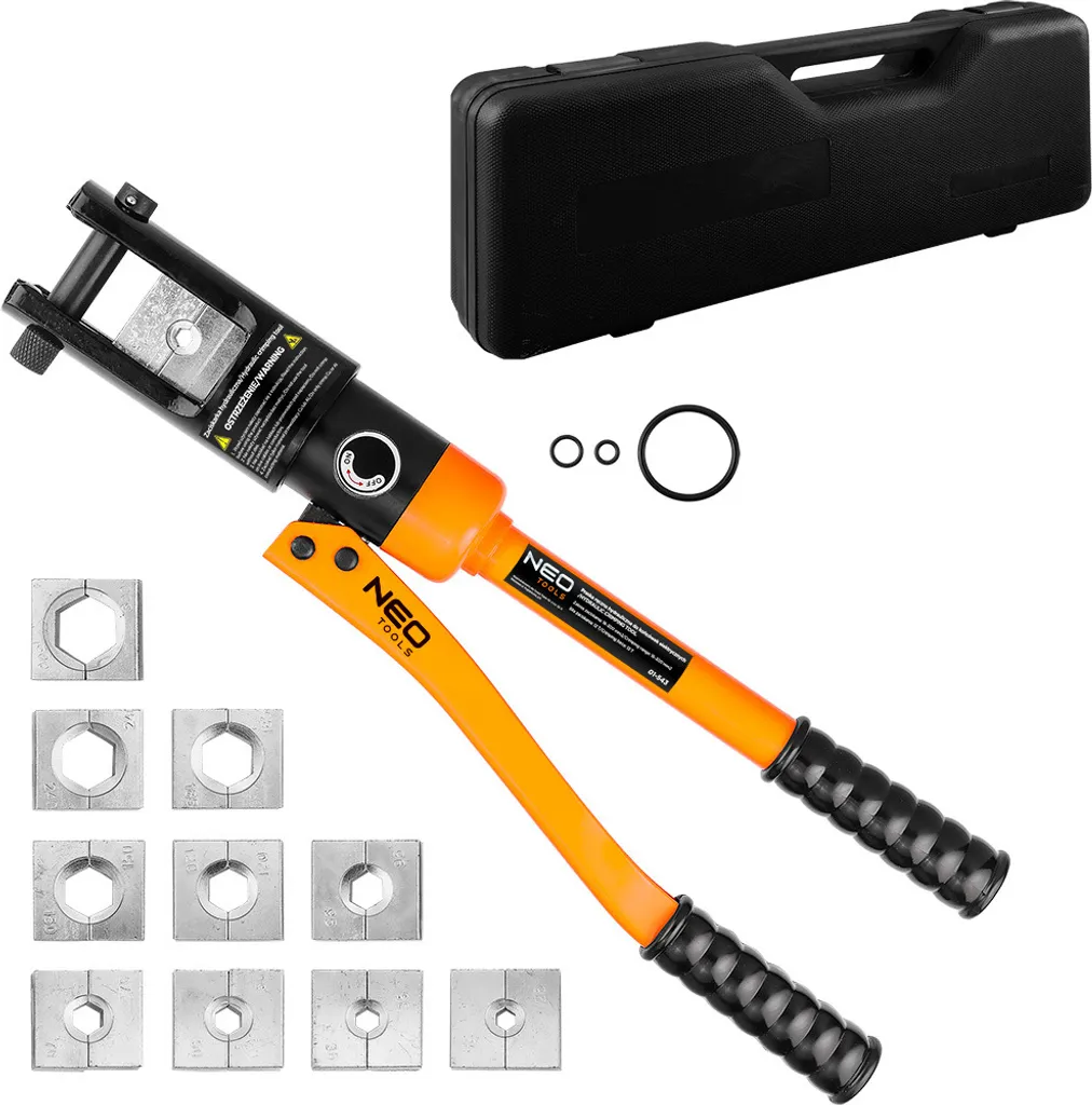 Pressa Idraulica NEO TOOLS 16-300mm² | Terminali Elettrici Sicuri