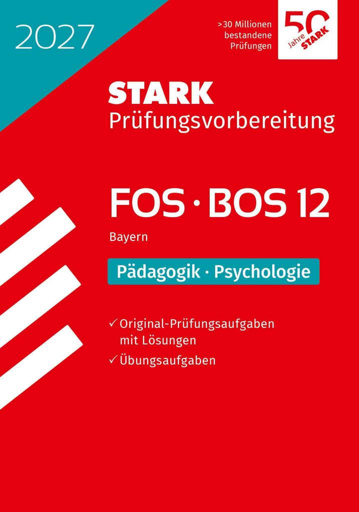 STARK Pädagogik/Psychologie 12. Klasse - Abitur FOS/BOS Produktbild 