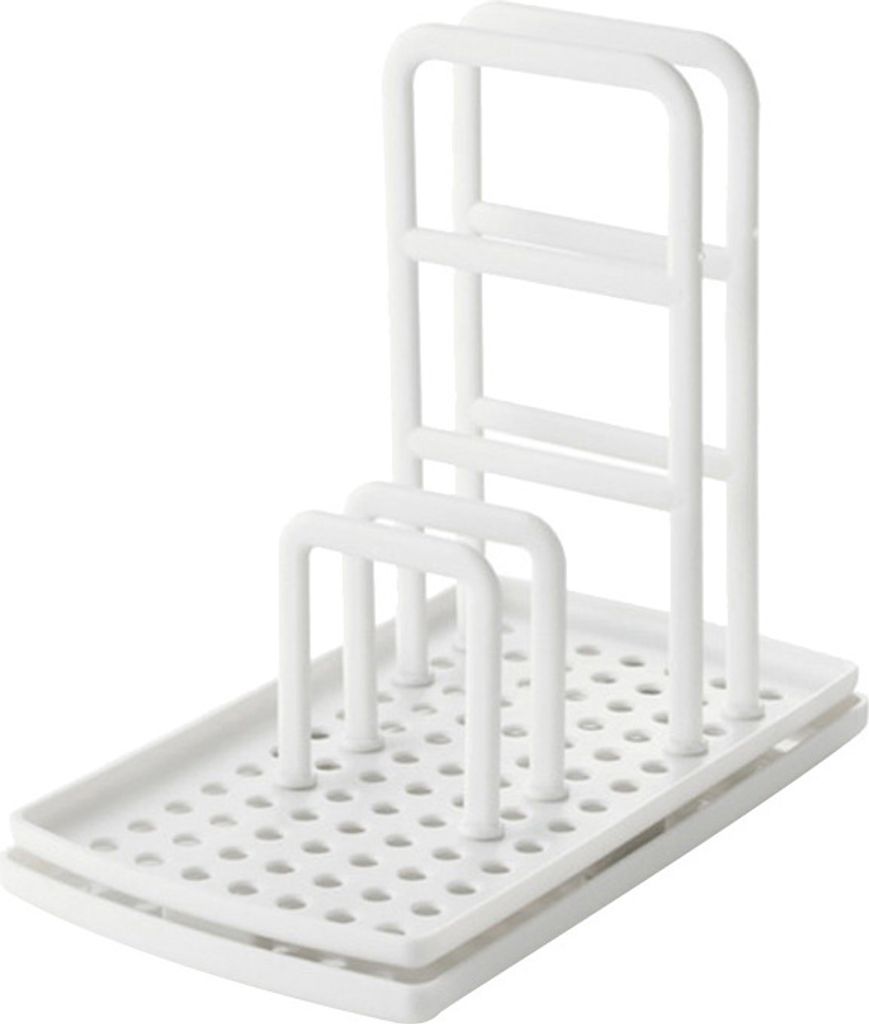 Schwamm Reinigungstuch Organizer Bad Handtuchhalter Küchenablauf Lagerregal, weiß