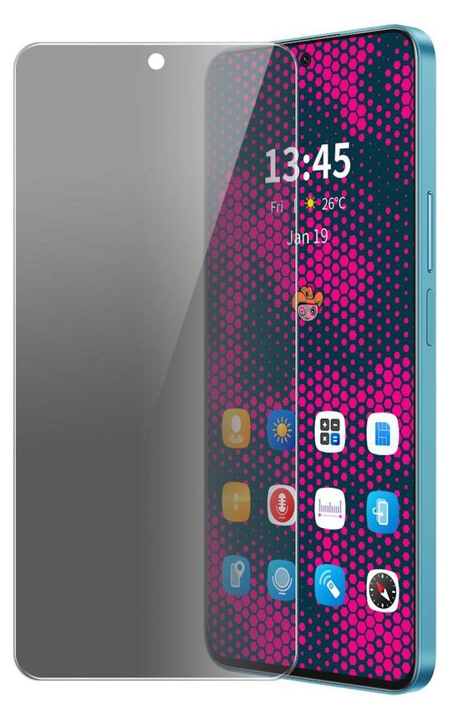 Displayschutzglas 1x Privacy Schutzglas  für Xiaomi Redmi Produktbild 