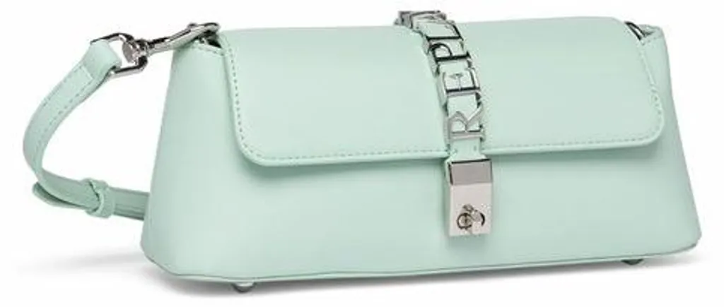 Petit sac à main bleu pastel et turquoise pour femme - Modèle Azur 22