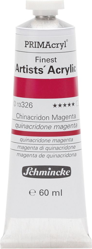 Schmincke 60ml PRIMAcryl Chinacridon Magenta Acryl 13 326 011