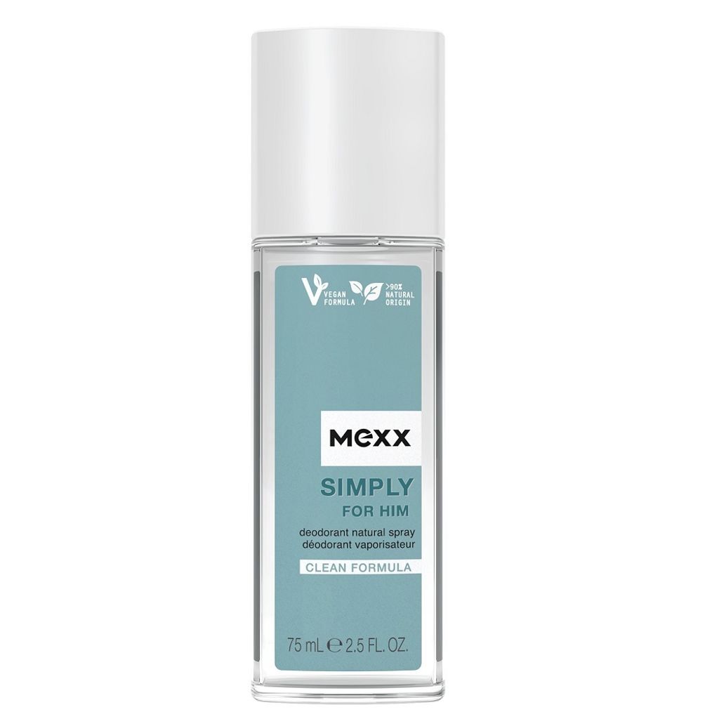 Mexx Simply deodorant s rozprašovačem pro muže 75 ml Obrázok produktu 