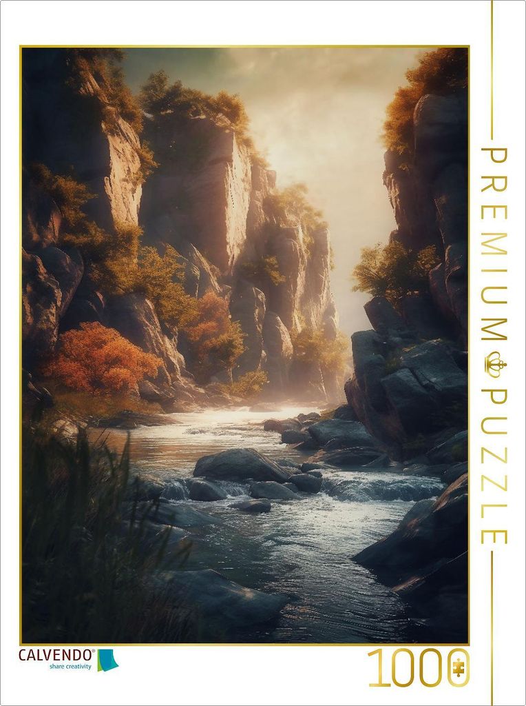 CALVENDO Puzzle Ein Motiv aus dem Kalender "Von der Schönheit des Wassers" | 1000 Teile Lege-Größe 64x48cm Foto-Puzzle für glückliche Stunden