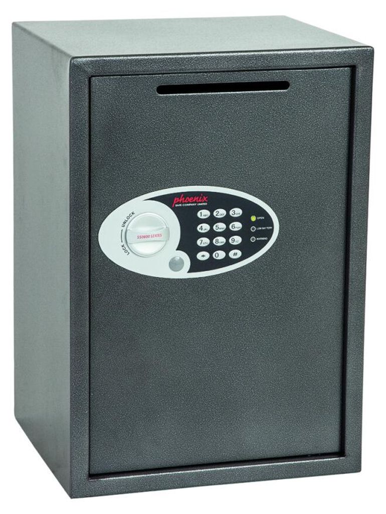 Phoenix Vela Deposit Home & Office SS0804ED Größe 4 Sicherheitstresor mit elektronischem Schloss