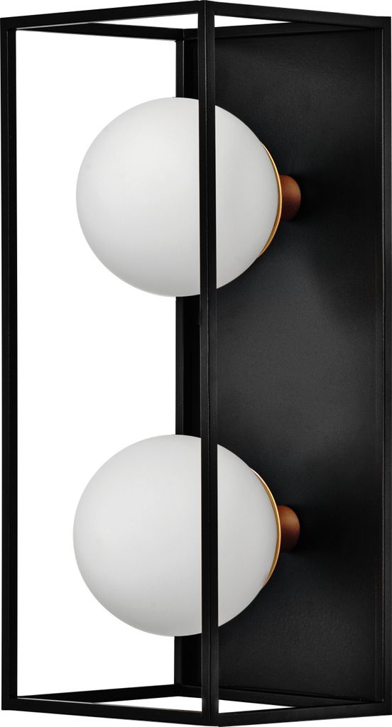 LEDVANCE DECOR Square Badezimmer-Wandleuchte 350X150 IP44, schwarz, G9 Sockel für den Austausch des Leuchtmittels, kann mit einfacher oder smarter...