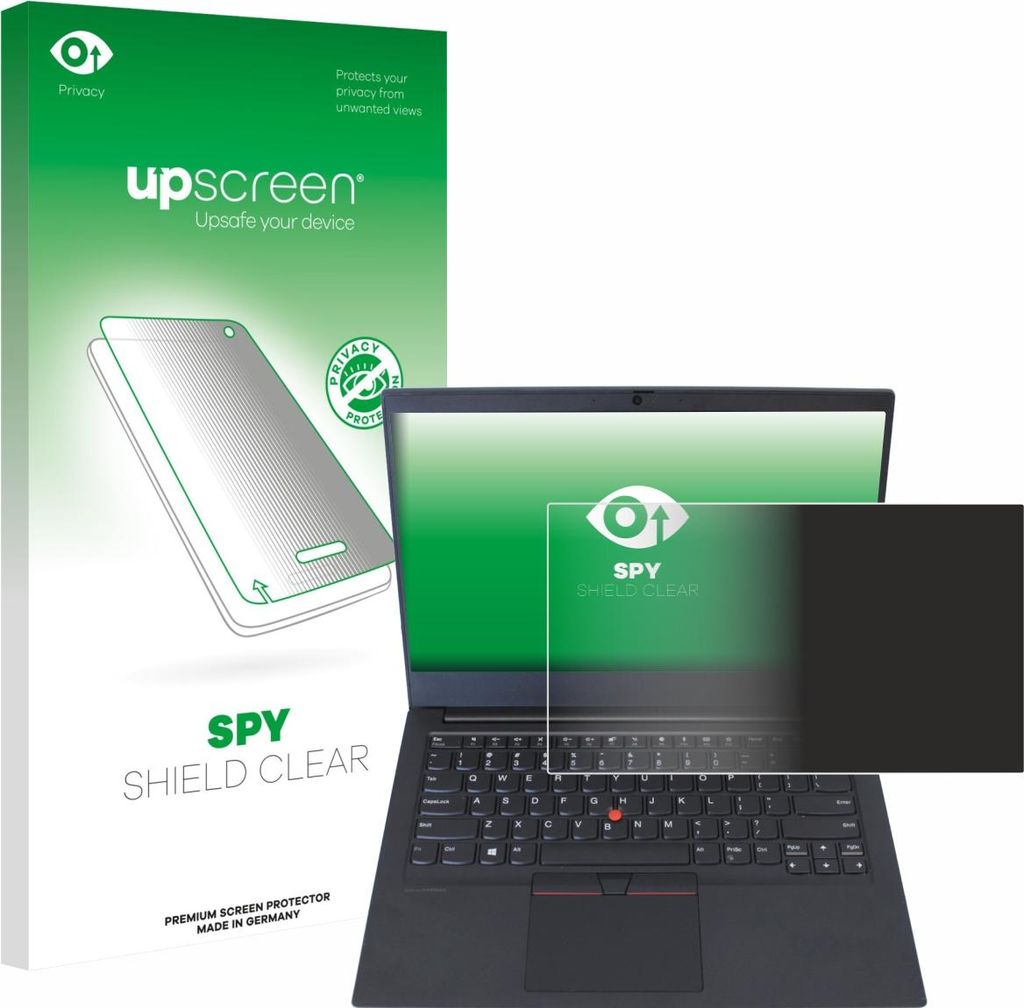 Für Lenovo ThinkPad E14 Gen 1 Sichtschutzfolie Schutzfolie upscreen Anti-Spy Privacy Sichtschutz Blickschutz Display Schutz Folie Blaulichtfilter