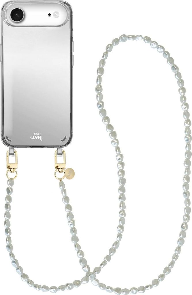 Pearlfection Mirror Cord Hülle - Long cord - Kompatibel mit iPhone 17 Air