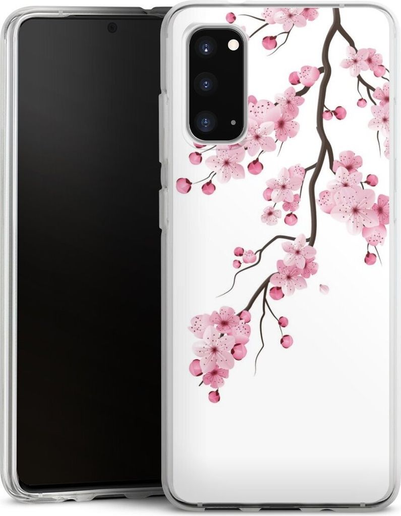 DeinDesign Handyhülle für Samsung Galaxy S20 Silikon Hülle Case Smartphone Schutzhülle Asien Japan Kirschblüten