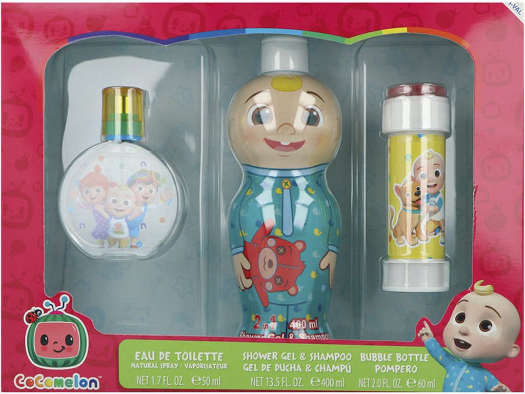 Cartoon Est Cocomelon 50ml Edt Gel-Champu 400ml Pompero