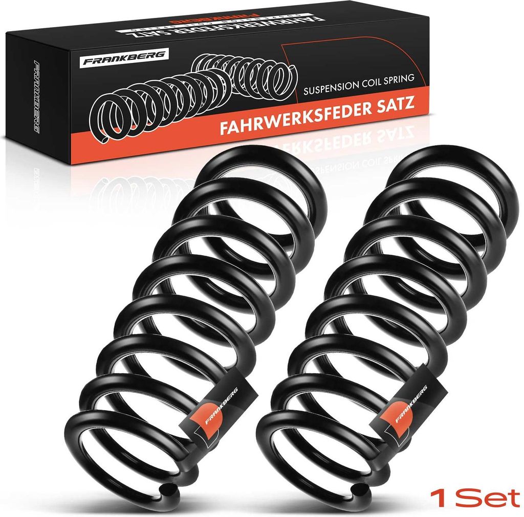 Frankberg 2x Fahrwerksfeder Hinterachse für BMW 3er Touring F31 1.6L 2.0L 3.0L 2011-2019
