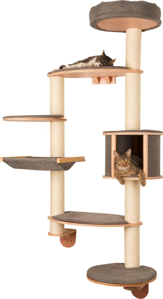 Kerbl Wandkratzbaum Dolomit XL Tofana, 185 x (115) cm, Produktbild 