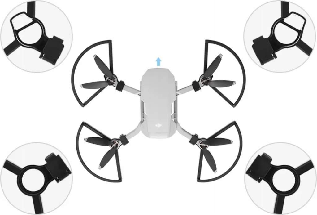 Garde-corps d'hélices DJI Mavic Mini 2 - Accessoire de vol indispensable - 4