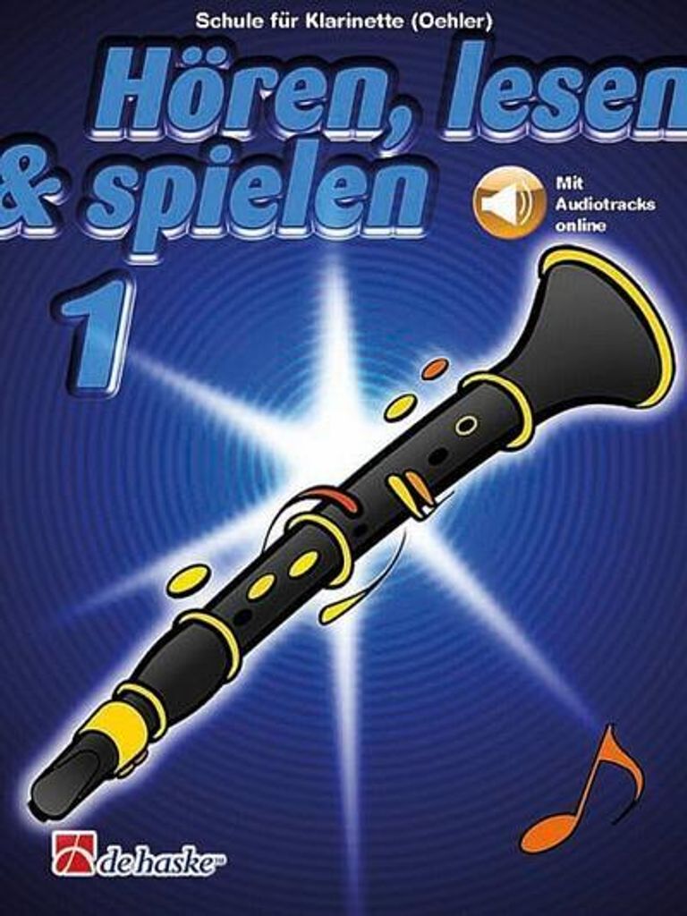 Hoeren, lesen & spielen 1 Klarinette (Oehler) Immagine del prodotto 
