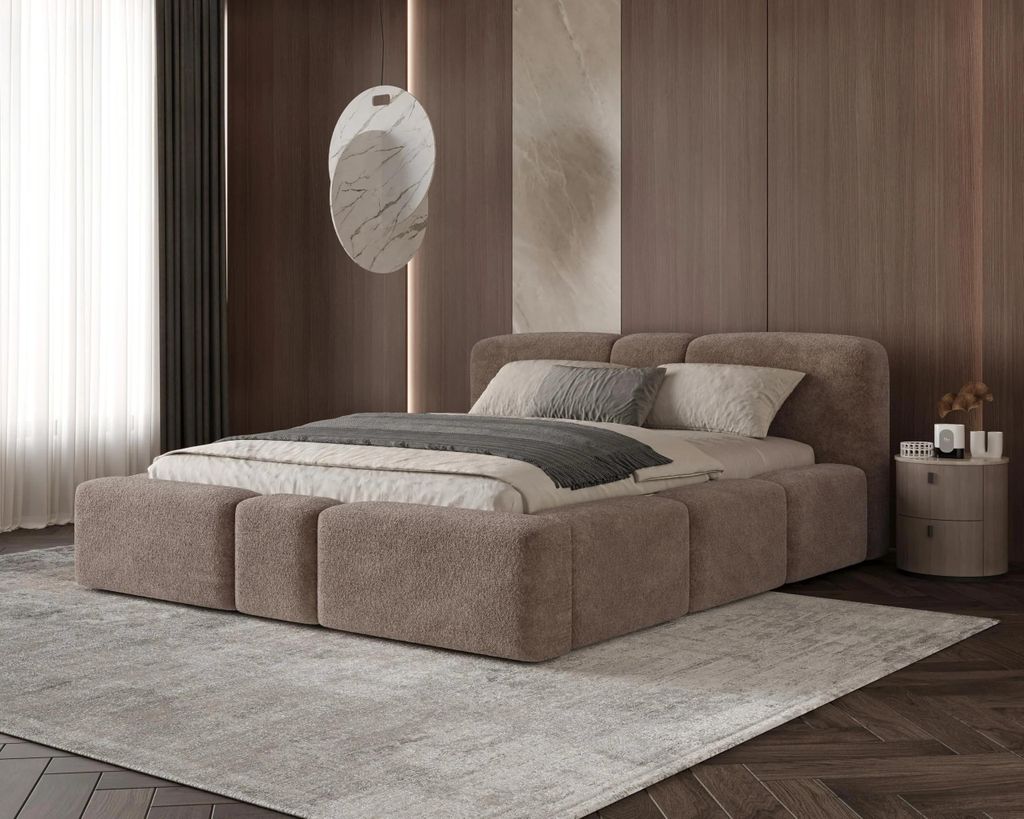 Chilly Möbel Design Monte Polsterbett 180x200 mit Produktbild 