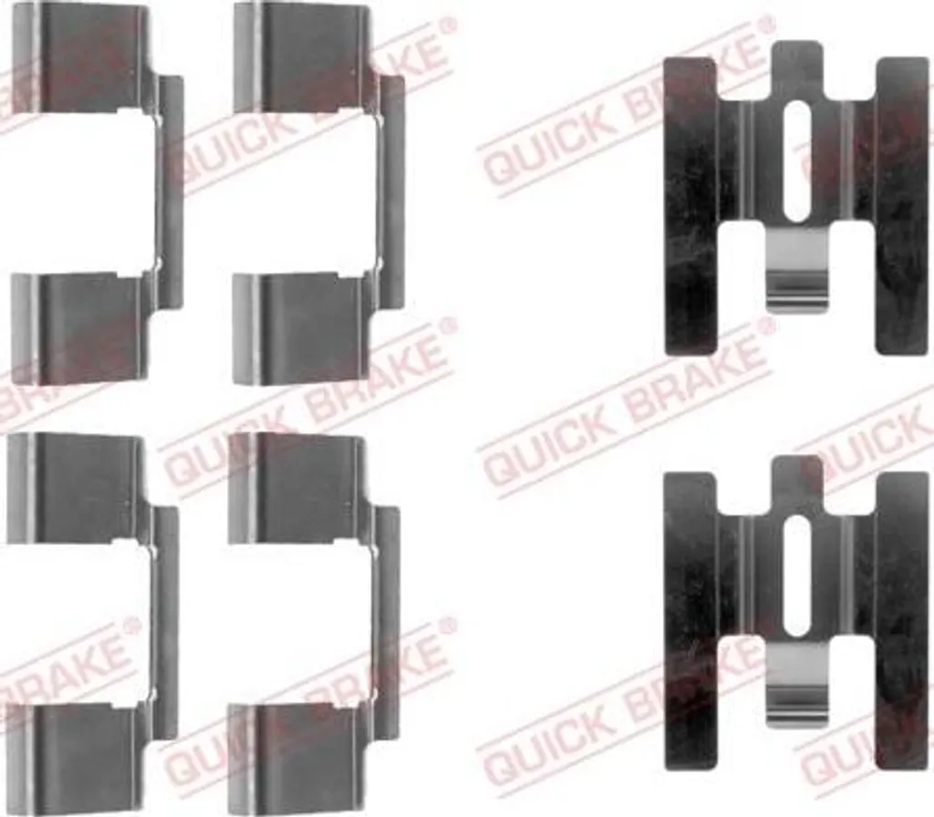 Set Accessori Pastiglie Freno Quick Brake 109-1160 Volvo 900 S90 V90