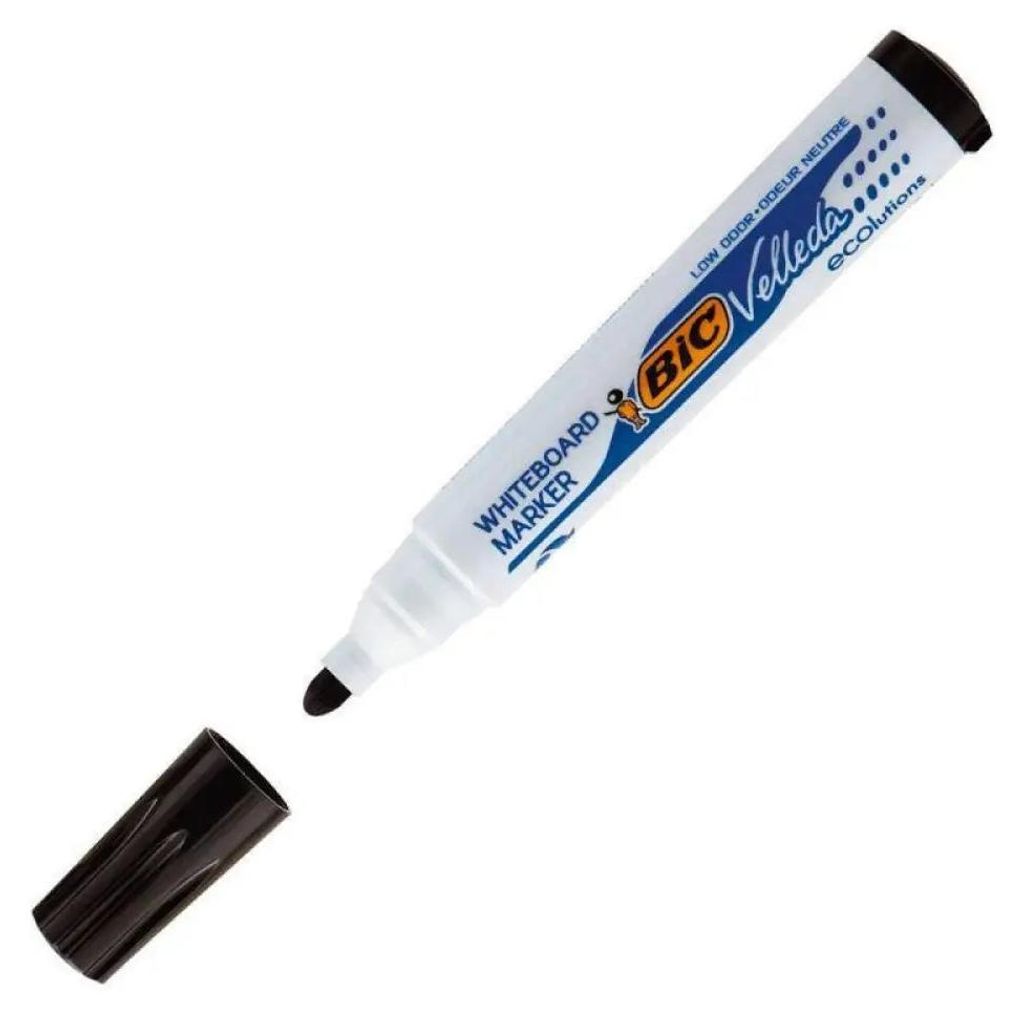 BIC Whiteboard Velleda ECOlutions 1701, 12 kusov, Čierna, Obrázok produktu 