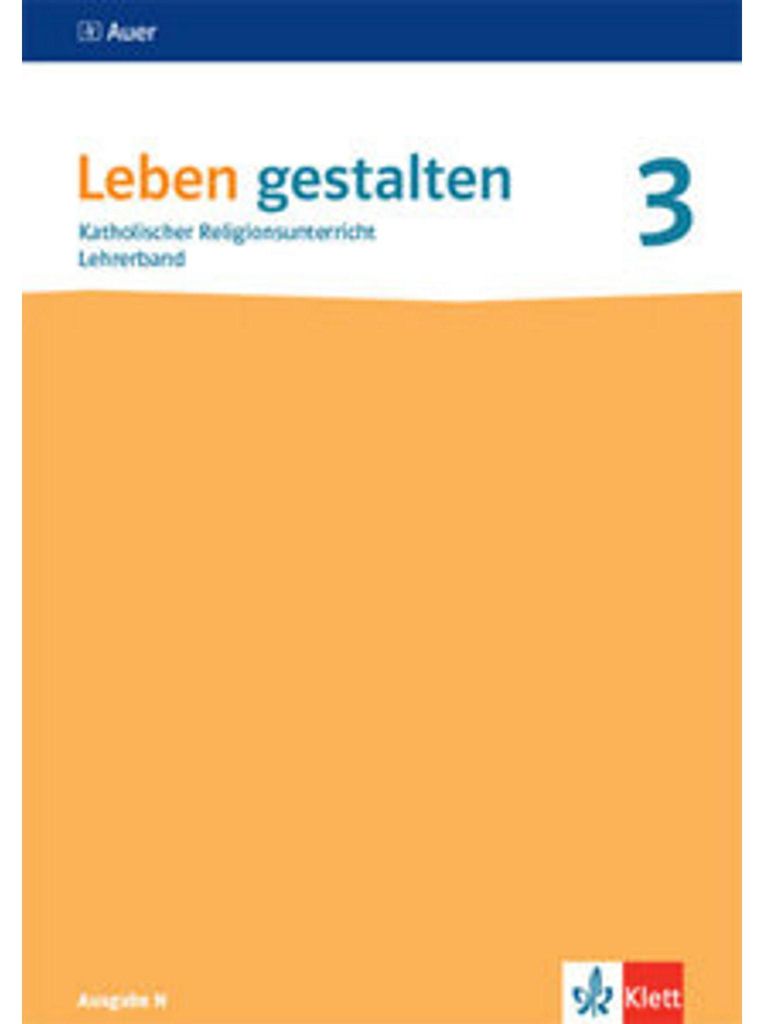 Leben gestalten 3. Ausgabe N/Handreichungen Kl. 9/10 Immagine del prodotto 