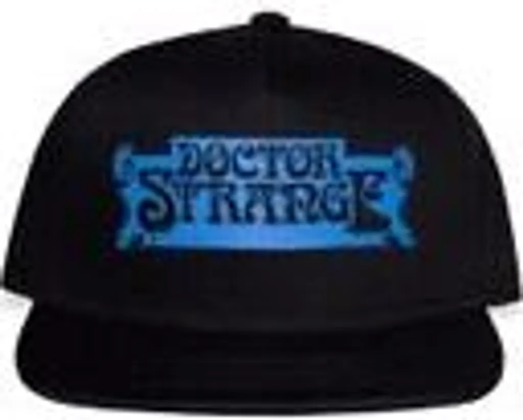 Cappellino Doctor Strange Logo Marvel Originale - Snapback Nero per Fan