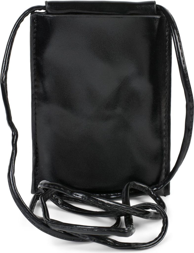 styleBREAKER Damen Handy Umhängetasche in Metallic, Schultertasche, Handy-Tragetasche, Mini Bag 02012307