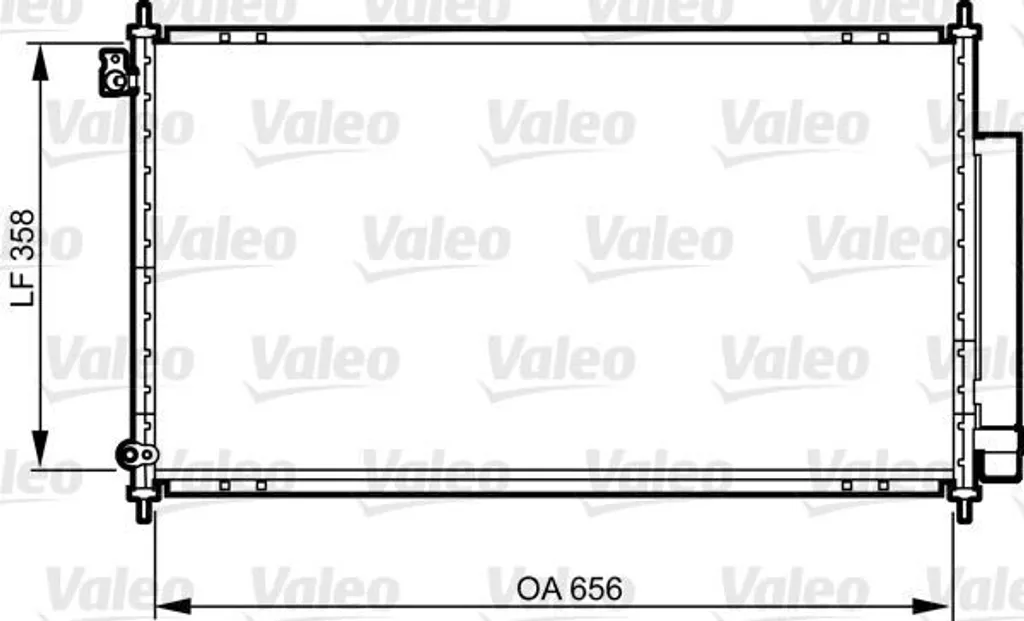 Stopper les Fuites de Clim sur Accord VII - Condenseur Valeo 814242