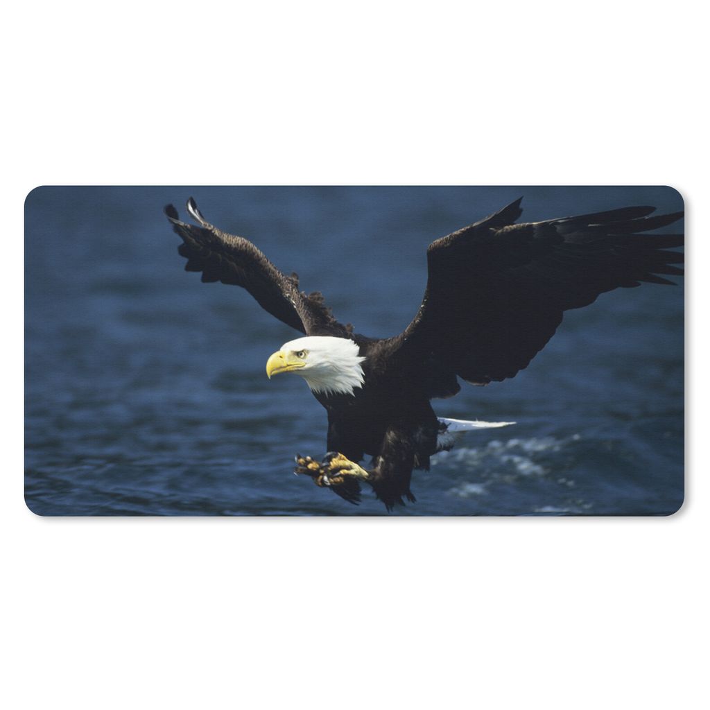 MuchoWow® Mauspad Mousepad Adler - Nahaufnahme - Wasser Produktbild 