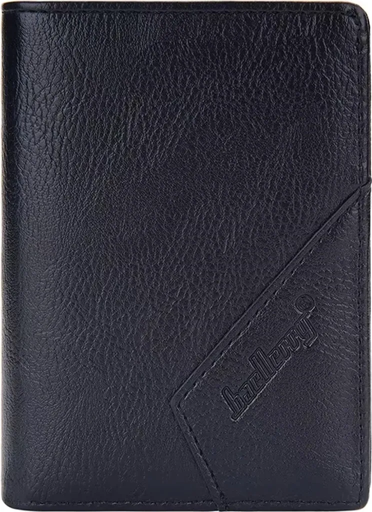 Baellerry Hunter KP36305 Nero: Portafoglio Uomo Slim e Funzionale