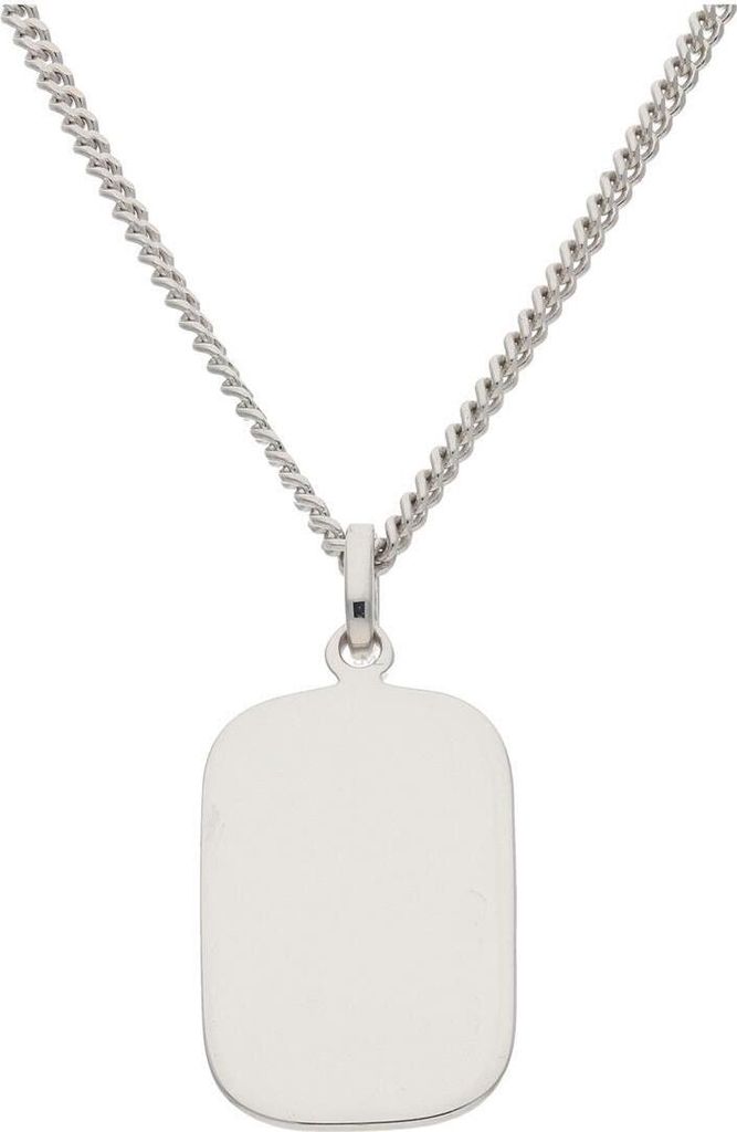 JuwelmaLux Anhänger 925/000 Sterling Silber Gravurplatte JL10-02-3117