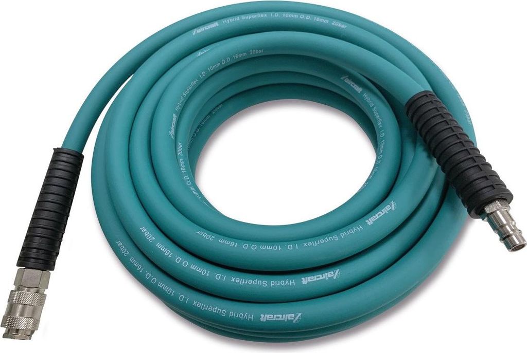 AIRCRAFT Druckluftschlauch Hybrid SuperFlex 10x16 mm, 20 m (Knickschutz) 2105320