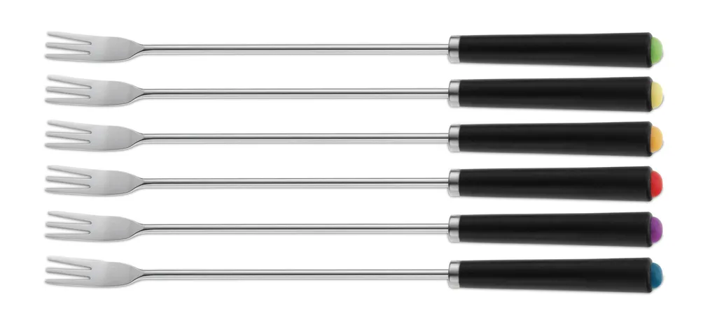Offerta Set 6 Forchette Fonduta KELA Morena KL-79314 Acciaio Inox