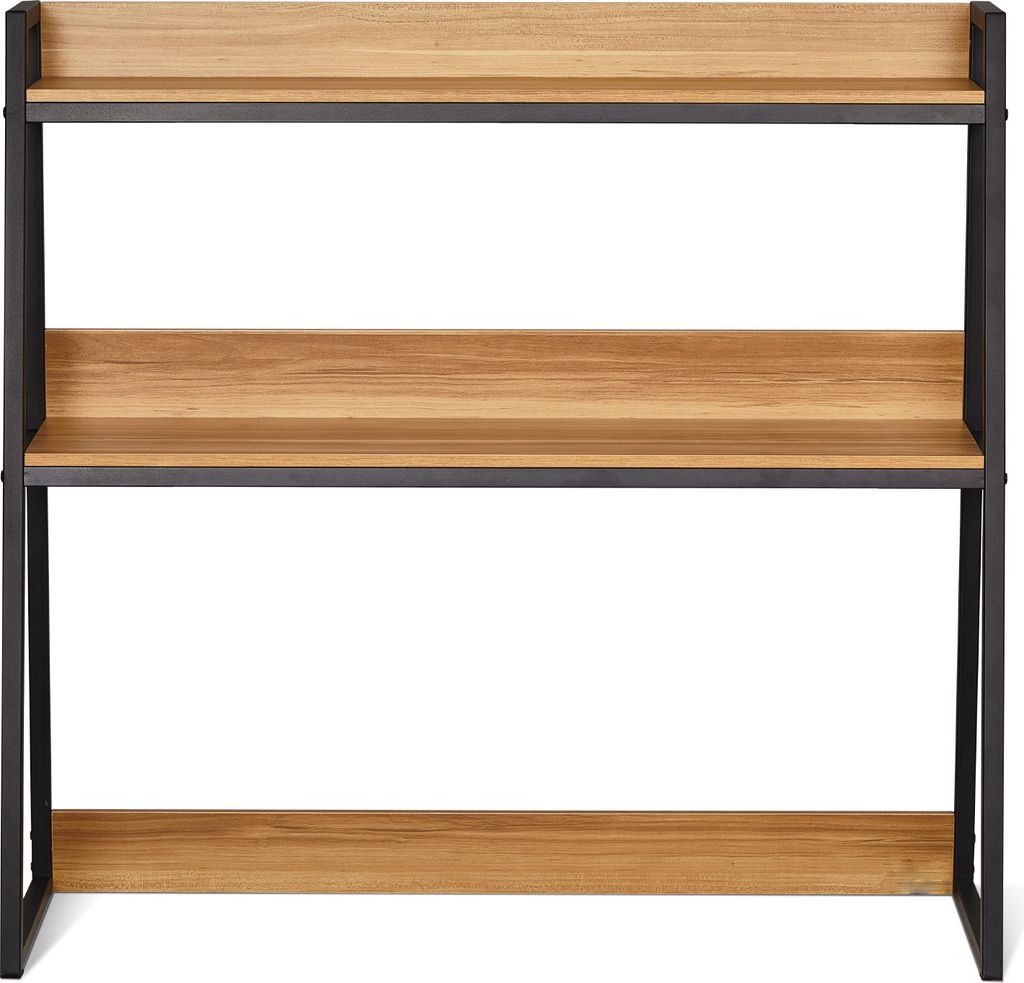 SucceBuy Schreibtisch-Bücherregal, 2-stöckig. Geeignet für Produktbild 