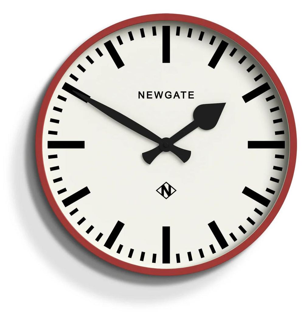 Newgate Number Three Railway - Zegar ścienny - Czerwony wóz Zdjęcie produktu 