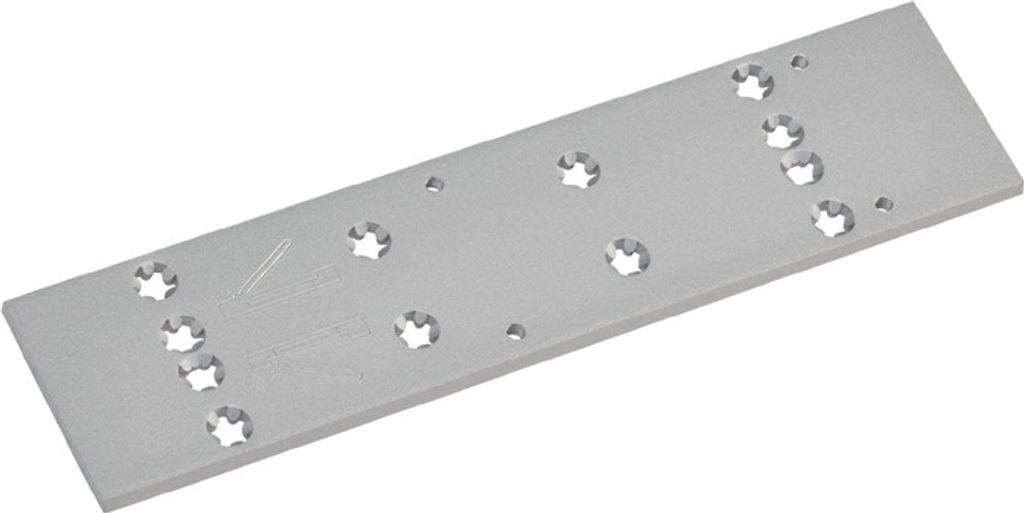 Montagepl.silber f.TS 83 EN 7