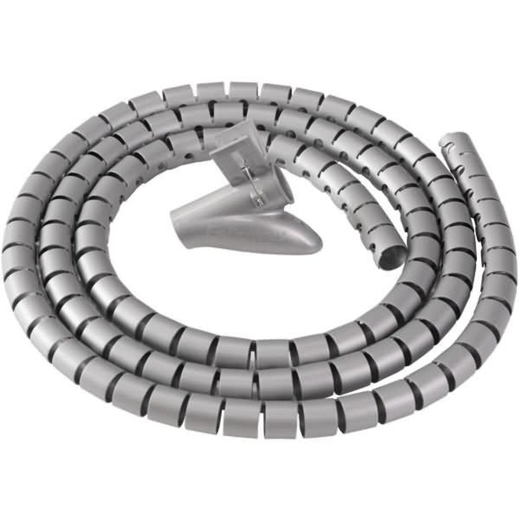 Fellowes Kabelbündler Cable Zip silber Länge: 2,0 m