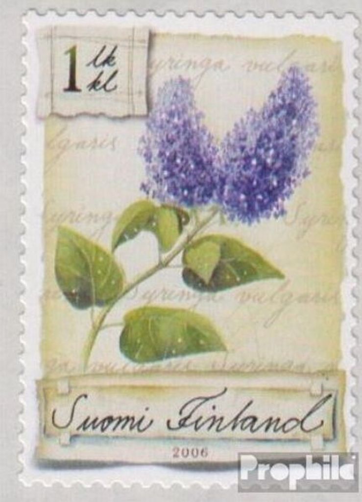 Briefmarken Finnland 2006 Mi 1794 (kompl.Ausg.) gestempelt Blumen