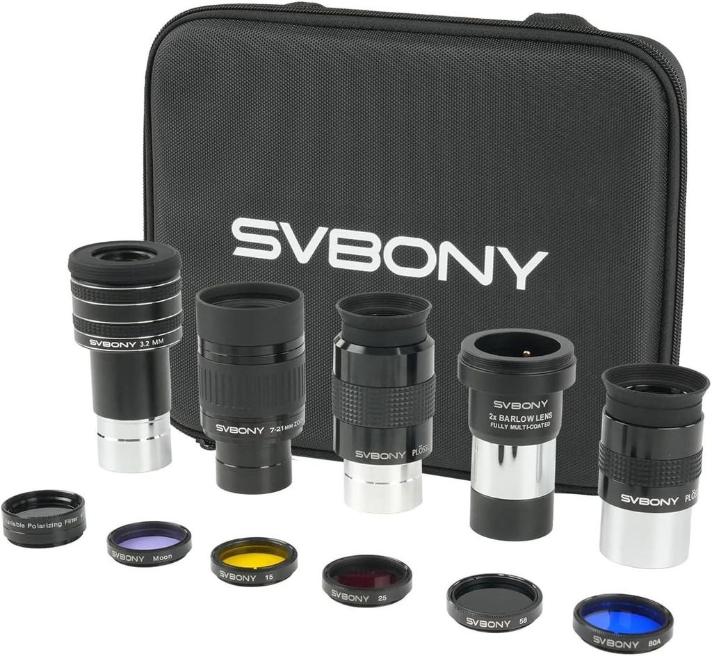 Svbony SV233 Teleskop Zubehör Kit für 7-21mm Zoom Okular Produktbild 