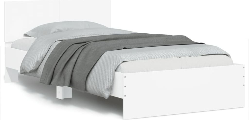 VidaXL 838617, Biela, 104 cm, 2,03 m, 70 cm, 1000 x 2000 Obrázok produktu 