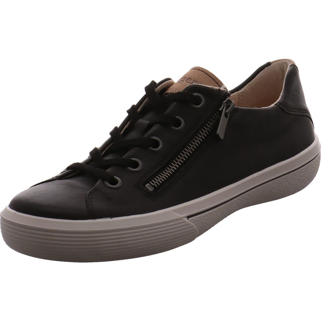 Legero Fresh sportlicher Schnürer Schwarz in Gr. 37