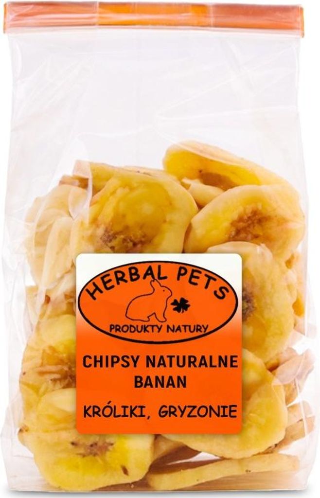 Herbal Pets - Natürliche Chips Banane 75g