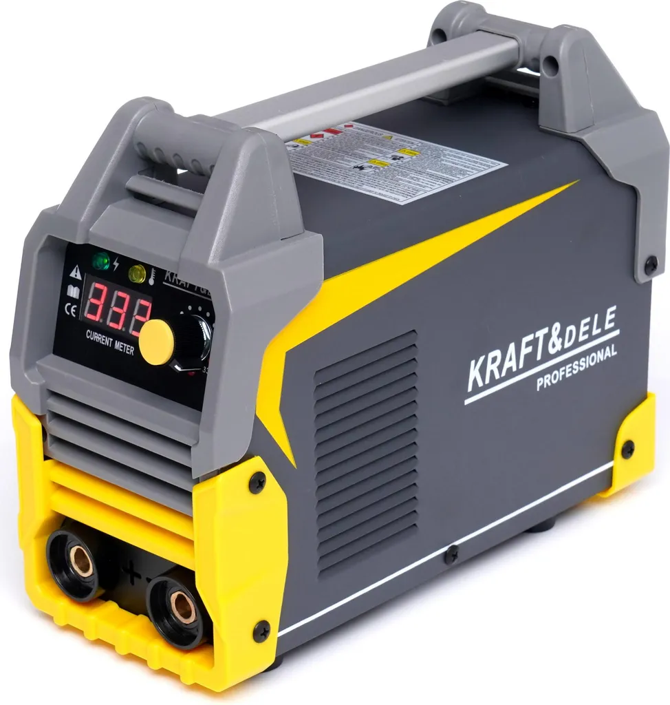 Kraft&Dele KD1826 Saldatrice MMA 330A Inverter IGBT LCD Alta Efficienza