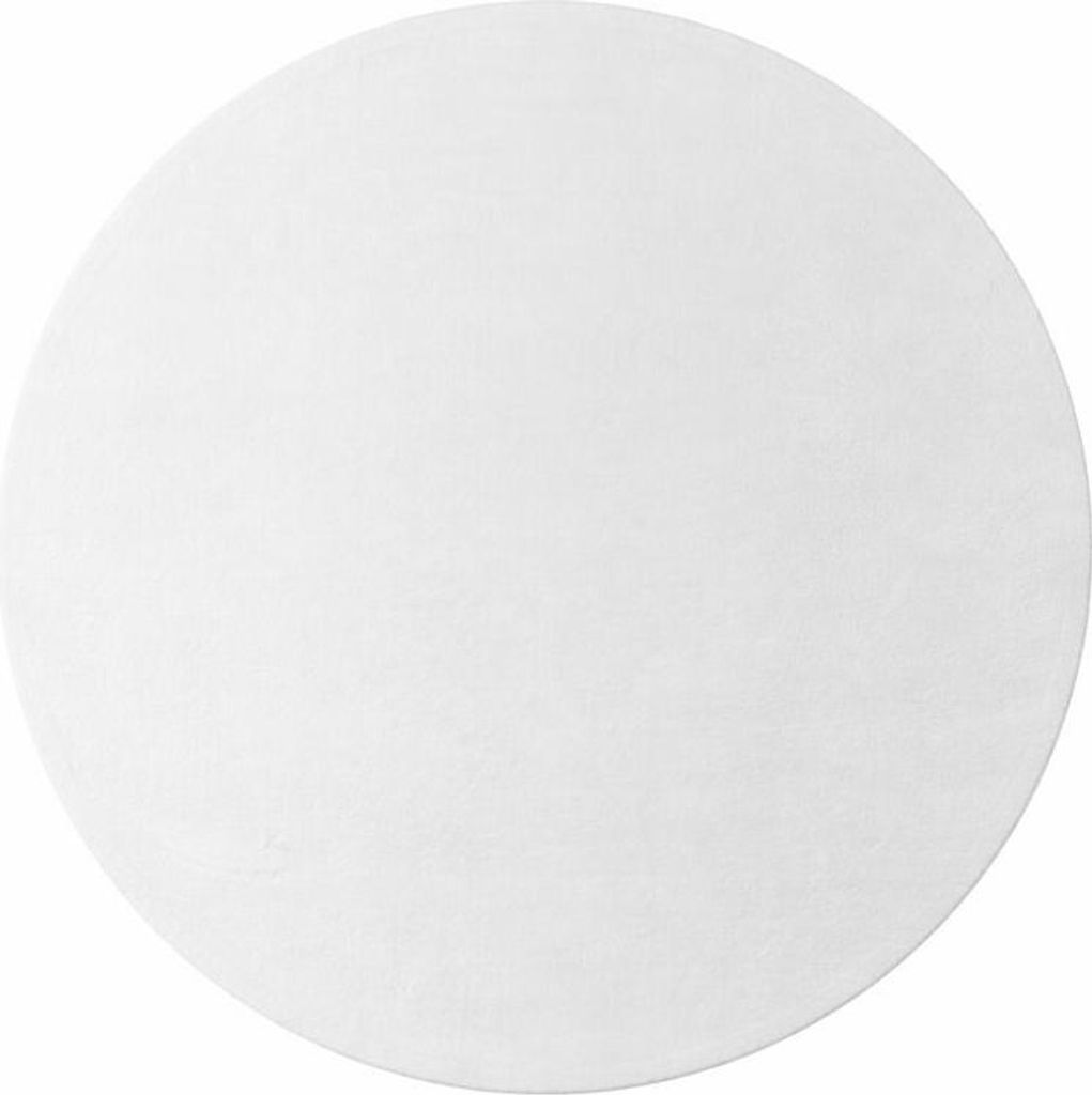 80x80 (Durchmesser) Kreis Kompaktteppich Joy 1400 white Produktbild 