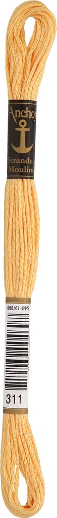 Anchor Sticktwist 4635000-00311 apricot Stickgarn, 100 % Produktbild 