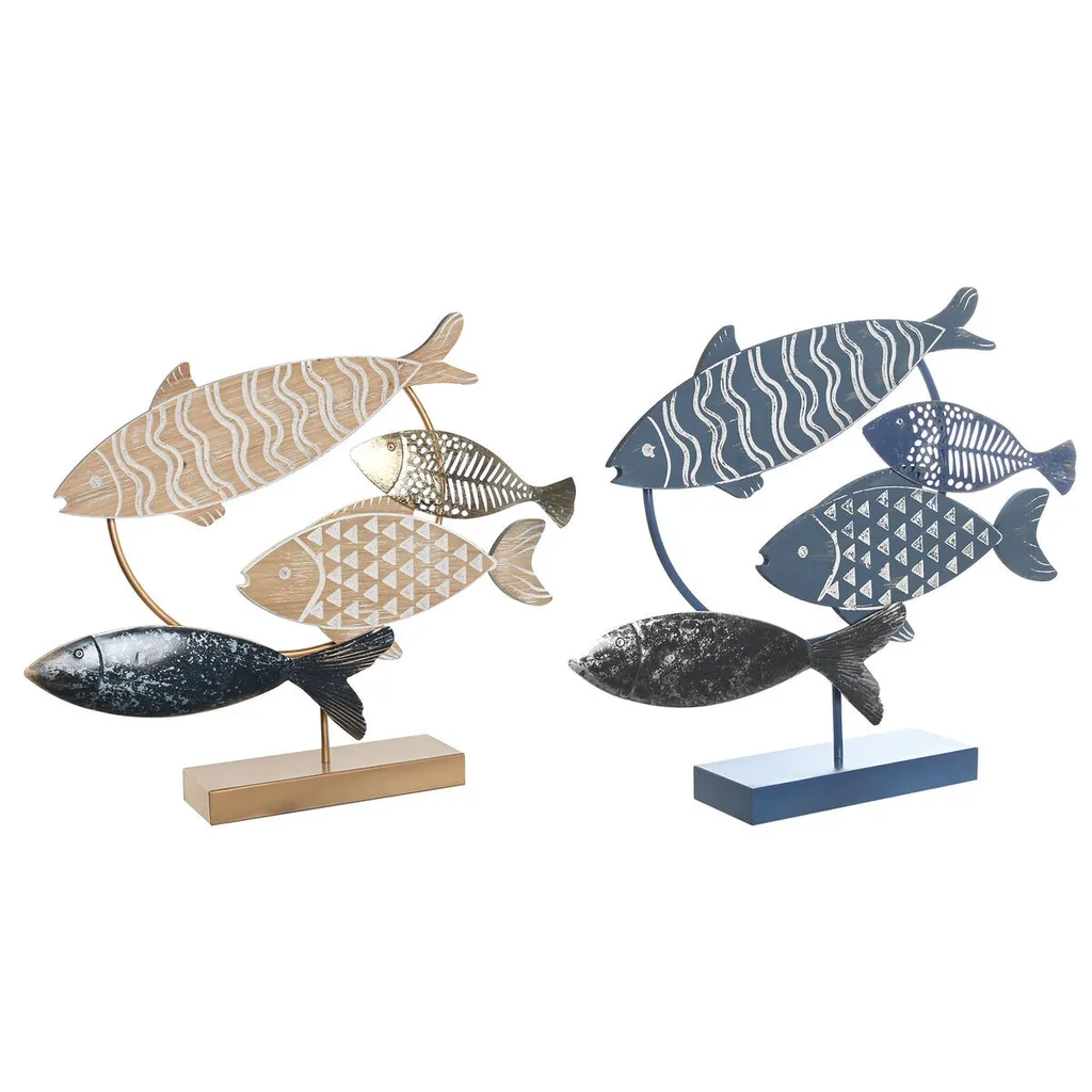 Figurine Abstraite Méditerranée 53 cm pour Décoration Intérieure Chic x2