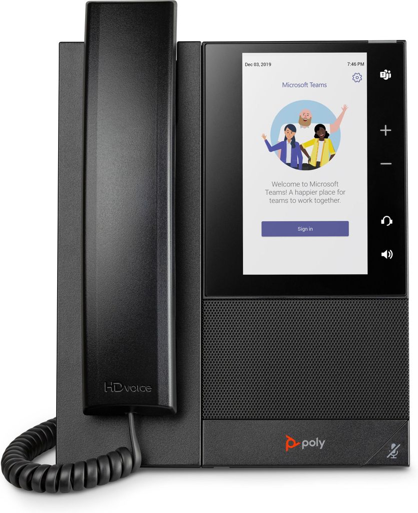 HP Poly Firemní multimediální telefon Poly CCX 505 pro Obrázek produktu 